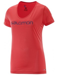 Salomon Mazy Graphic SS TEE W Infrared M