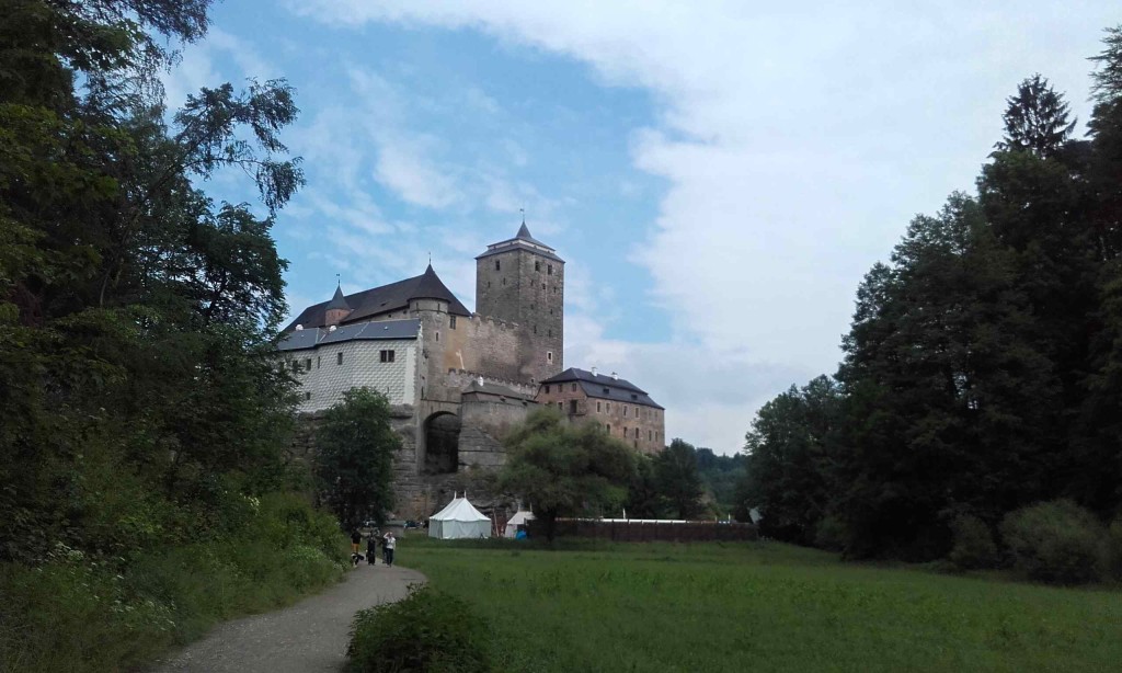 gotický hrad Kost