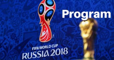 Program Mistrovství světa ve fotbale 2018
